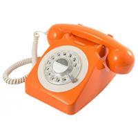 GPO 746 Rotary telefoon oranje