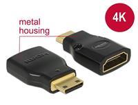 DeLock HDMI Adapter mini C -> A St/Bu 4K