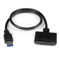 StarTech.com USB 3.0 auf 2,5" SATA III Adapter Kabel mit UASP - USB 3.0 zu SATA SSD/HDD Konverter