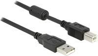 Delock USB naar USB-B kabel - USB2.0 - 1 meter