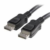 StarTech.com 3m DisplayPort 1.2 Kabel mit Verriegelung (Stecker/Stecker) - DP 4k Kabel - Schwarz