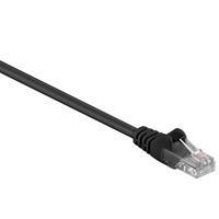 pro CAT 5e patch cable U/UTP black 0.5 m