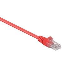 goobay Patchkabel RJ45 U/UTP C5e 0.25m rot (68613)