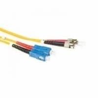 ACT SC-ST 9/125um OS2 Duplex fiber optic patchkabel 1 m