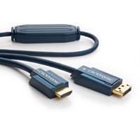 Clicktronic Displayport naar HDMI kabel - Professioneel - 20 meter