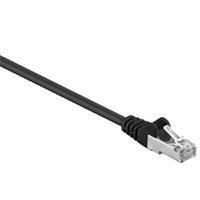 Wentronic F-UTP Kabel - 1.5 meter - Zwart - 