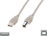 Assmann USB-kabel 1.8 m Beige