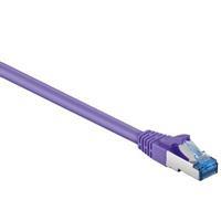 S-FTP CAT 6A - 1 meter - Paars - 