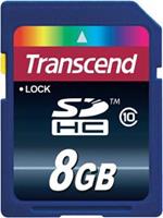 Transcend 8GB Premium SDHC Class 10
