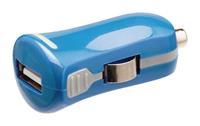 USB-autolader 2100 mAh blauw