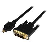 Startech 1m Micro HDMI to DVI-D Cable -