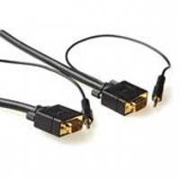 Advanced Cable Technology UHi-Perf VGA + Audio aansluitkabel male-male 5 m