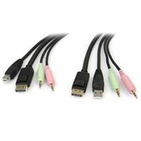 StarTech.com 4-in-1 USB DisplayPort KVM Swit