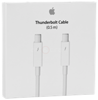 Thunderbolt Kabel (0,5m) Wit