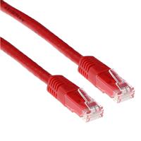 ACT - Red 3 meter u/utp CAT6 patch cable with RJ45 connectors. Cat6 u/utp red 3.00m (IB8503) (IB8503)