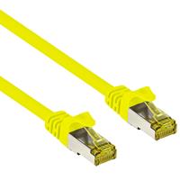 Quality4All S/FTP patchkabel netwerkkabel CAT7 geel 5m