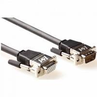 Advanced Cable Technology Ak 9020 1.80m vga met. kap hd15m-f - 
