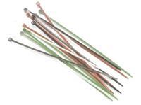 perel Nylon-kabelbinder-set - verschiedene farben (100-tlg.)