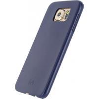 Mobilize Slim Leather Case Samsung Galaxy S6 Dark Blue - 