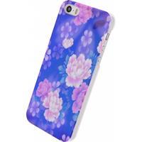 Xccess Oil Cover Apple iPhone 5/5S/SE Purple Flower - 