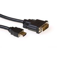 Eminent EW9860 2m HDMI DVI-D Zwart video kabel adapter
