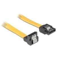 cable SATA 10cm down/straight met