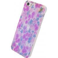 Xccess Oil Cover Apple iPhone 5/5S/SE Yellow Flower - 