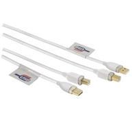 Hama Usb Cable Type A-B 3M White