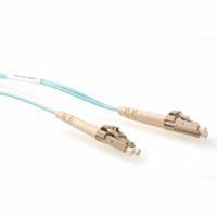 ACT LC-LC 50/125um OM4 Duplex fiber optic patchkabel 2 m