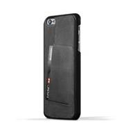 Mujjo Leather Wallet Case 80 iPhone 6(S) Plus schwarz