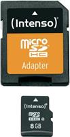 Intenso® Micro SD Cards 8GB 3403460