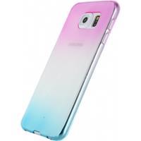 Xccess Thin TPU Case Samsung Galaxy S6 Gradual Blue/Pink - 