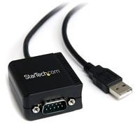 (57.83 EUR / StÃ¼ck) StarTech.com Verbindungskabel, USB A/RS232-ST/ST, L: 1,8 m, schwarz