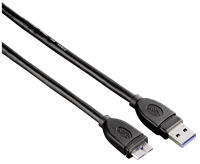 Micro-USB-3.0-Kabel, geschirmt, 1,80 m (54507) - Hama
