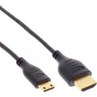 Intos Dunne Mini HDMI - HDMI kabel - versie 2.0 (4K 60Hz) - 1 meter