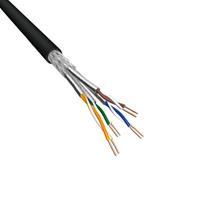 Goobay Draka S/FTP Cat7 kabel voor buitengebruik 100m haspel