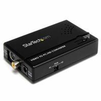 StarTech.com Composiet en S-Video naar VGA Video Converter