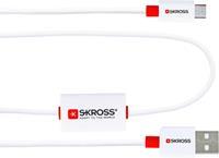 Skross BUZZ Micro USB charge & sync alarm cable for all devices with micro us