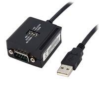 StarTech 6 ft Professional RS422/485 USB Serial Cable Adapter w/ COM Retention