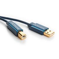 ClickTronic USB 2.0 A naar USB B Kabel - Professioneel - 