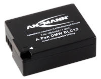 Ansmann A-Pan DMW-BLC12 Kamera-Akku ersetzt Original-Akku (Kamera) DMW-BLC12E 7.4V 1000 mAh