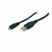 DIGITUS USB 2.0 Kabel, USB-A Stecker - micro USB-B Stecker