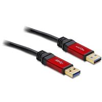 DeLOCK Cable USB 3.0-A male / male 2 m P