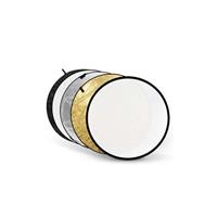 Godox 60cm 5in1 reflectiescherm goud, zilver, wit, zwart en doorschijnend wit