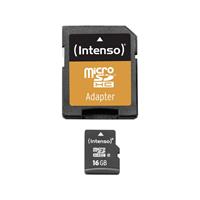 Intenso® Micro SD Cards 16GB 3403470