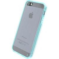 Xccess TPU/PC Case Apple iPhone 5/5S/SE Transparent/Turquoise - 