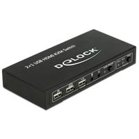 Delock HDMI - KVM switch - 