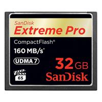 SanDisk 32GB 160MB/s Extreme Pro CompactFlits Geheugenkaart