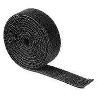 Hama Klettband 1 m schwarz/ 19 mm breit ( Kabelbinder )