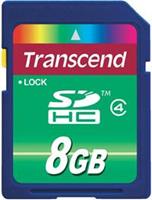 Transcend 8GB Standaard SDHC Class 4